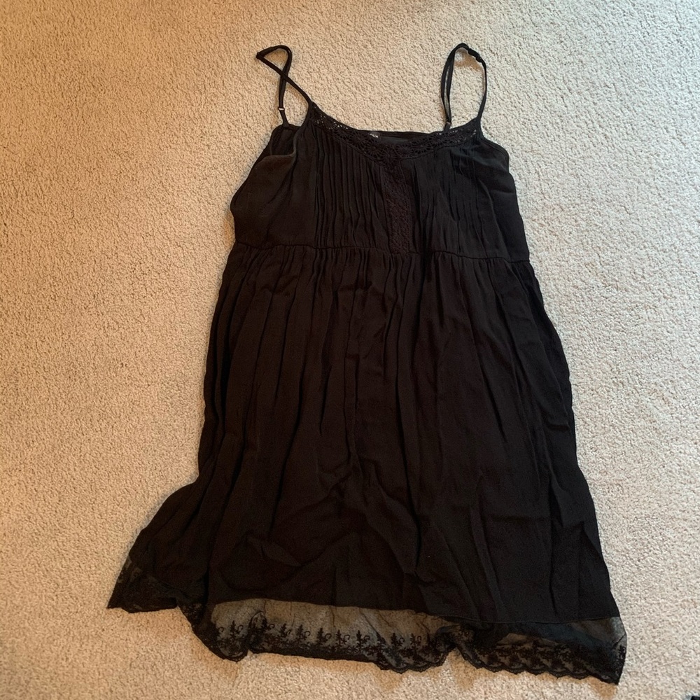 Aqua Black Dress